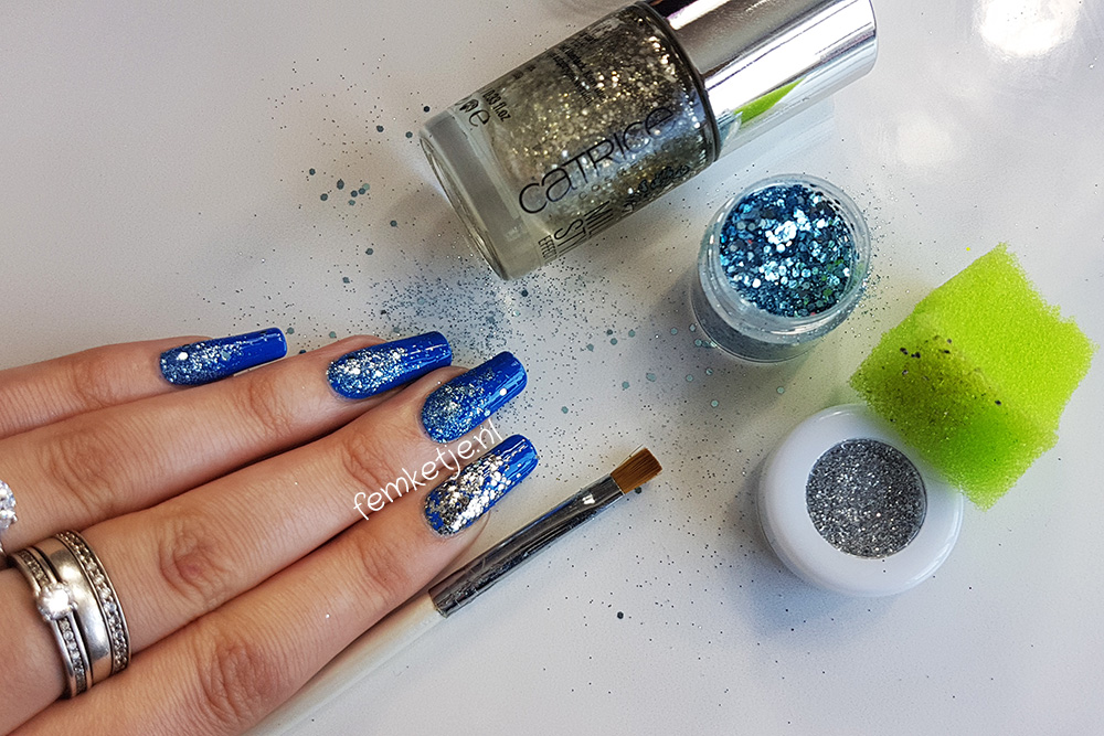 How To: Use loose glitter on your nails