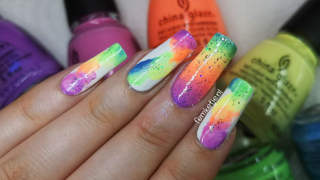 Pin on Rainbow Nail Art