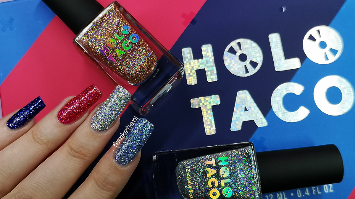 Holo Taco HOLODAY COLLECTION! (Swatches & Review)🌮 femketje.nl