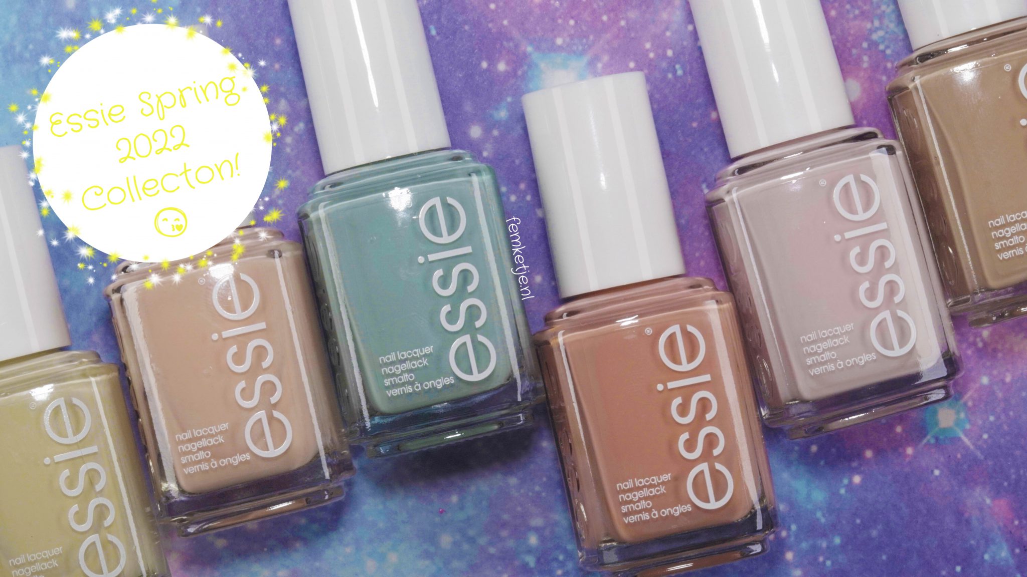 Essie Spring 2022 Collection. femketje.nl